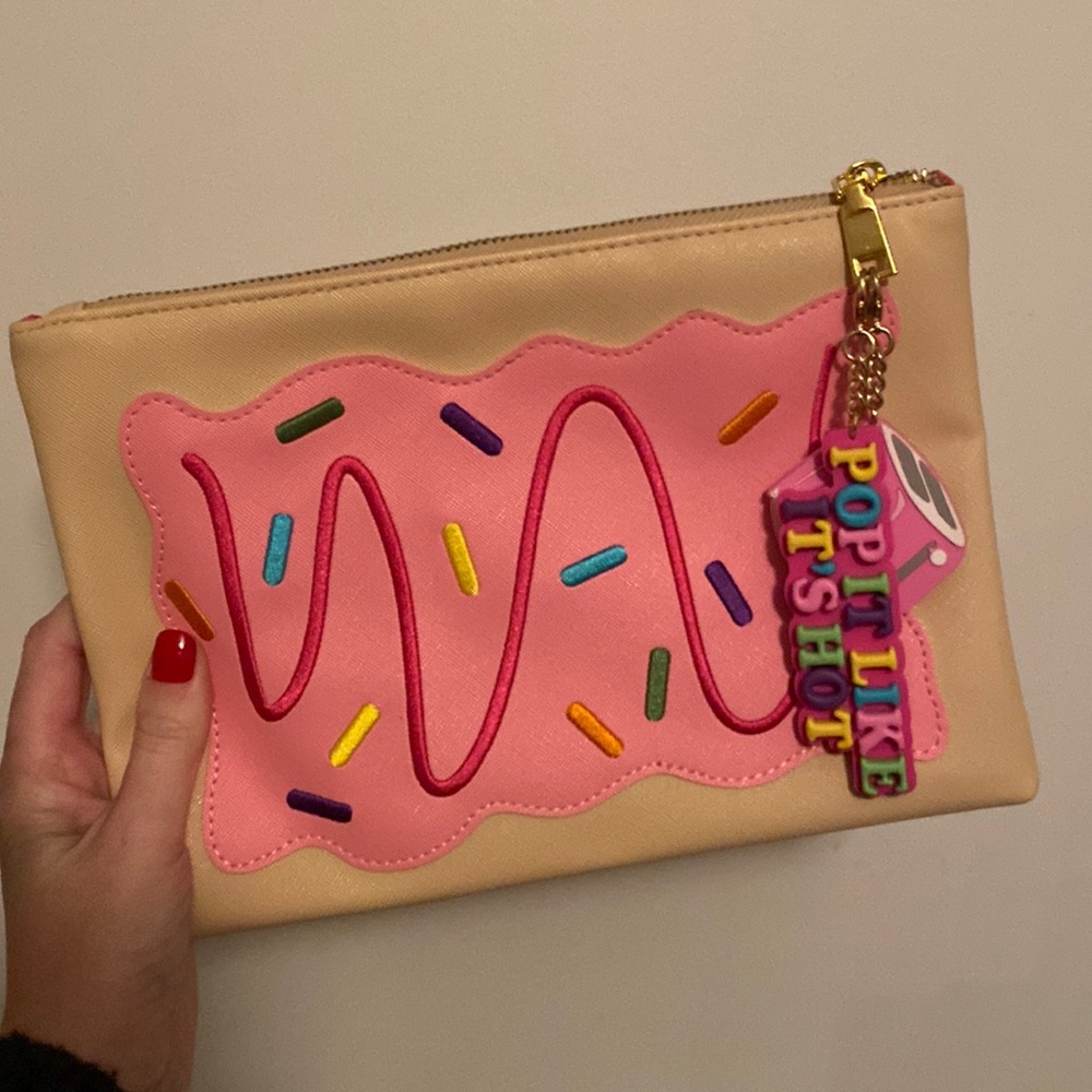 Studio DIY pop tart clutch w/ toaster& pop it like it’s hot keychains novelty